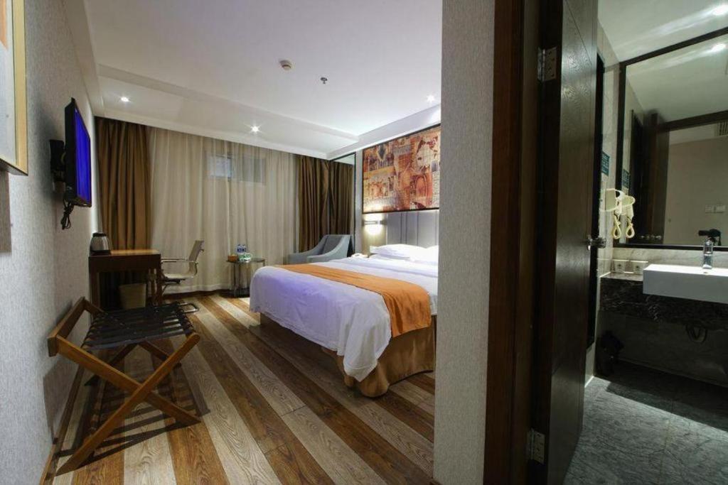 Greentree Inn Fujian Fuzhou Software Park River View Business Hotel Exterior photo