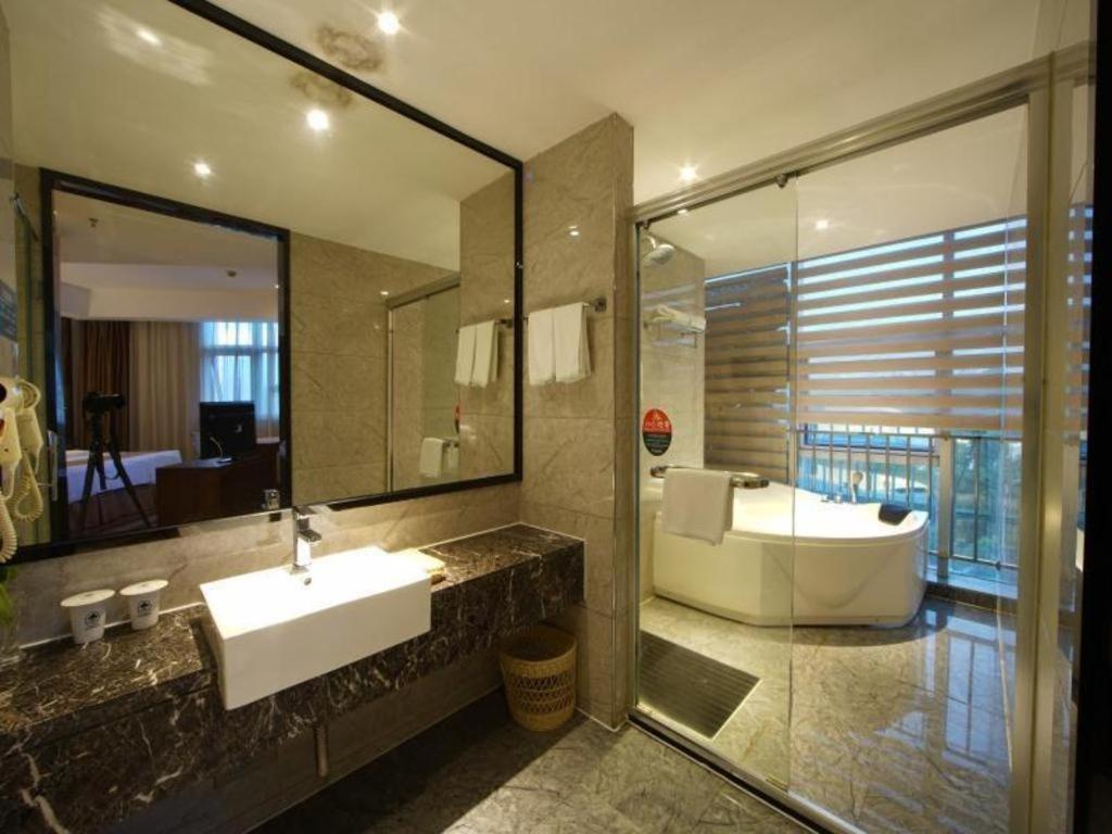Greentree Inn Fujian Fuzhou Software Park River View Business Hotel Exterior photo