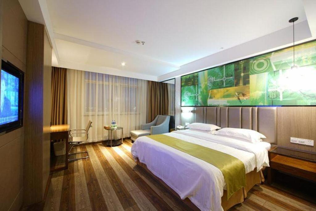 Greentree Inn Fujian Fuzhou Software Park River View Business Hotel Exterior photo